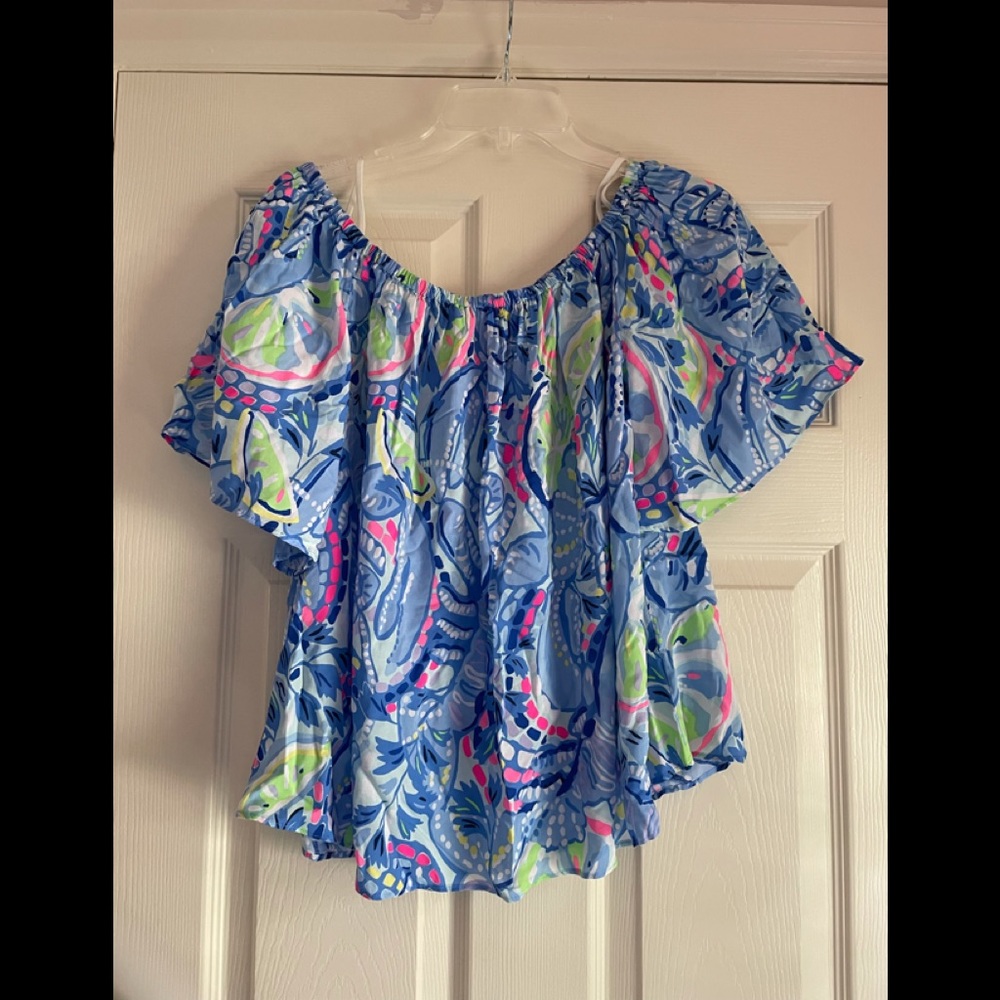 Lily Pulitzer blouse size L